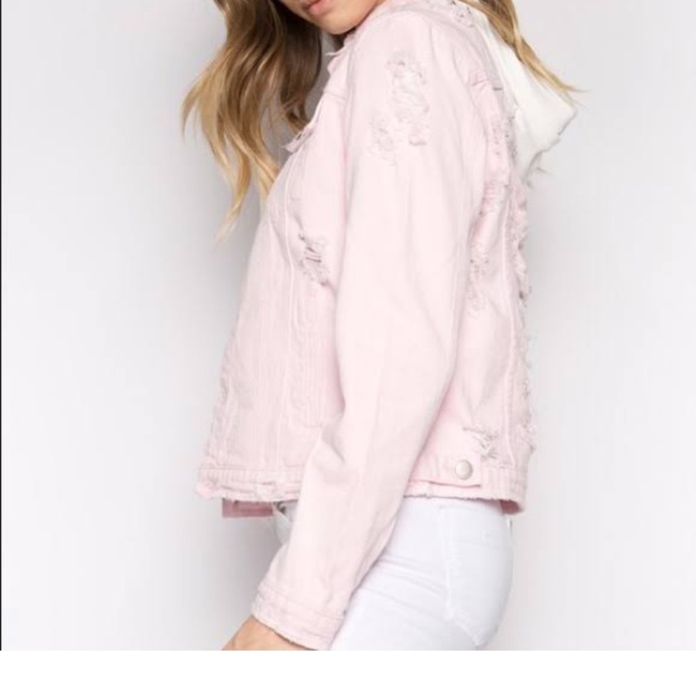 Distress Denim Jacket